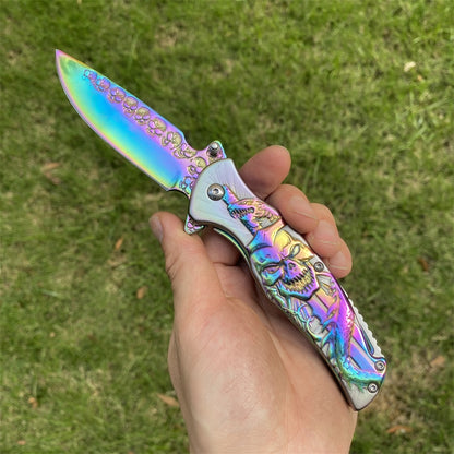 Ultimate 3D Relief Sculpture Folding Knife Collection