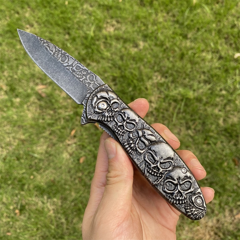 Ultimate 3D Relief Sculpture Folding Knife Collection