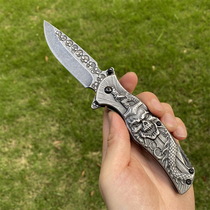 Ultimate 3D Relief Sculpture Folding Knife Collection