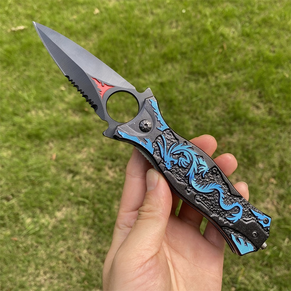 Ultimate 3D Relief Sculpture Folding Knife Collection