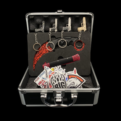 CSGO Mystery Box IRL Rare Skin Knife High End Aluminum Alloy Gift Box