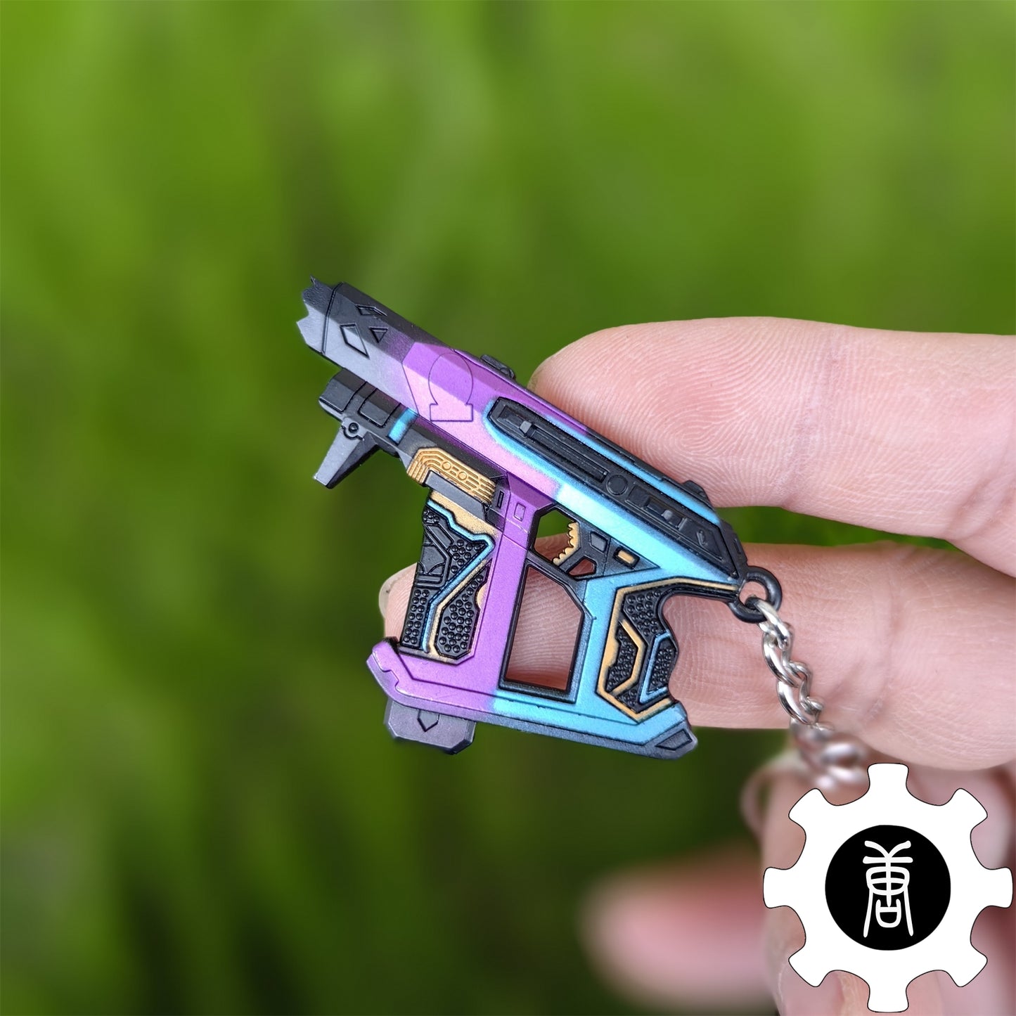 Glitchpop Skin Weapon Keychain Backpack Decor Gamer Gift 4 In 1 Pack