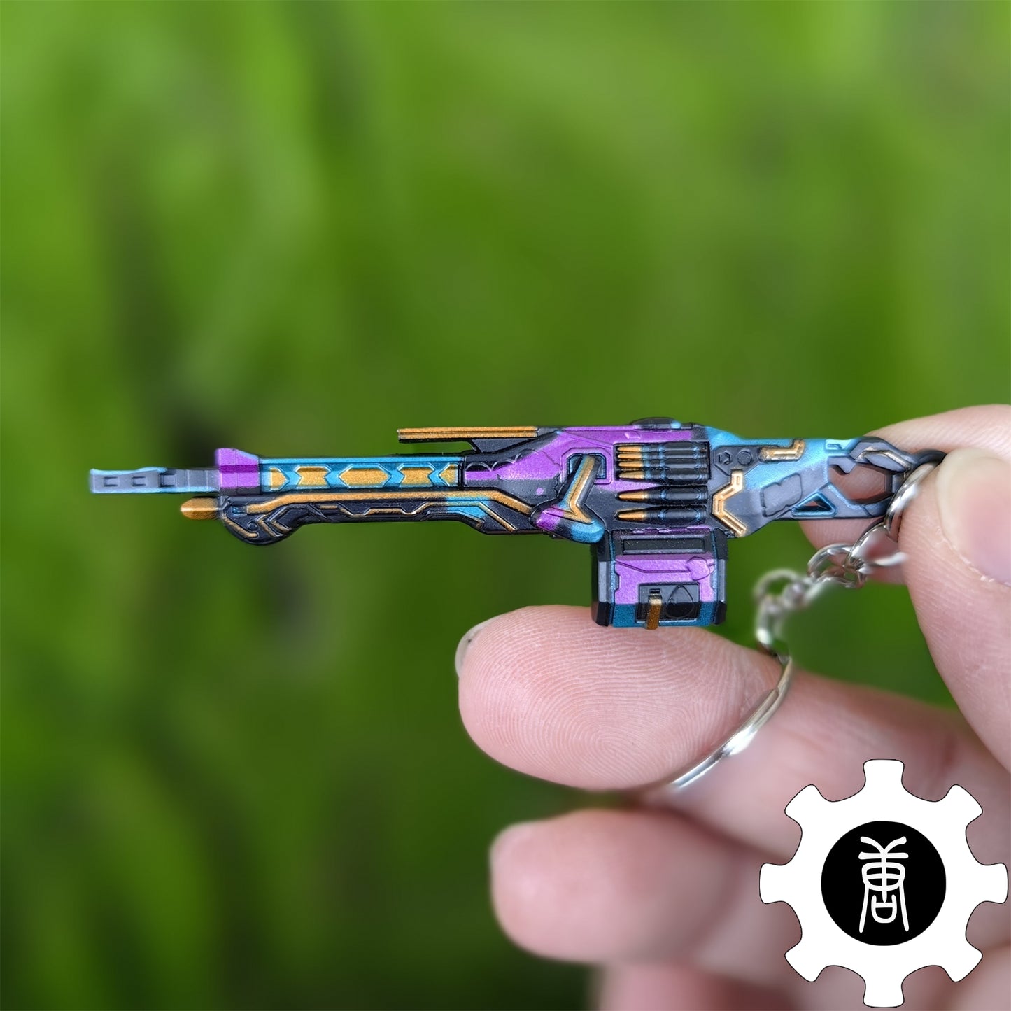 Glitchpop Skin Weapon Keychain Backpack Decor Gamer Gift 4 In 1 Pack