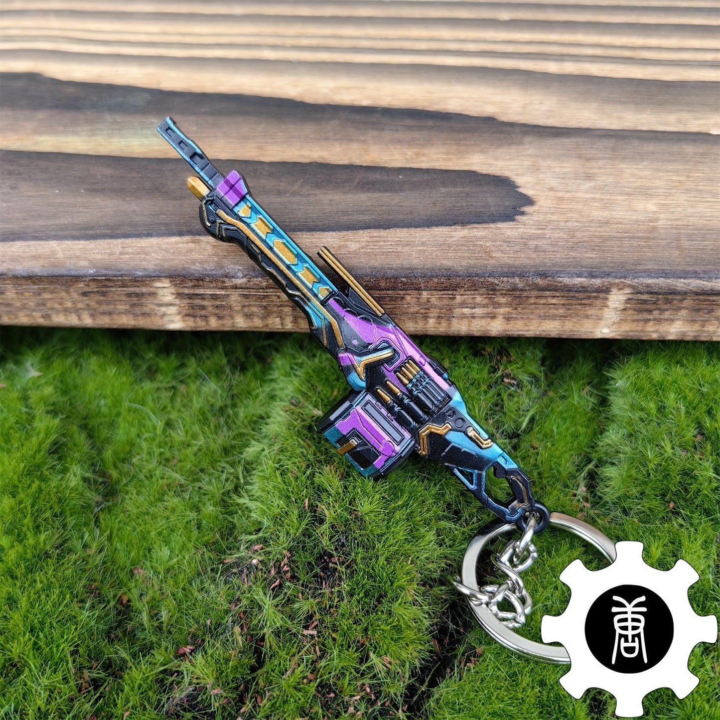 Glitchpop Skin Weapon Keychain Backpack Decor Gamer Gift 4 In 1 Pack