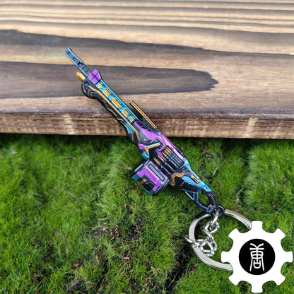Glitchpop Skin Weapon Keychain Backpack Decor Gamer Gift 4 In 1 Pack