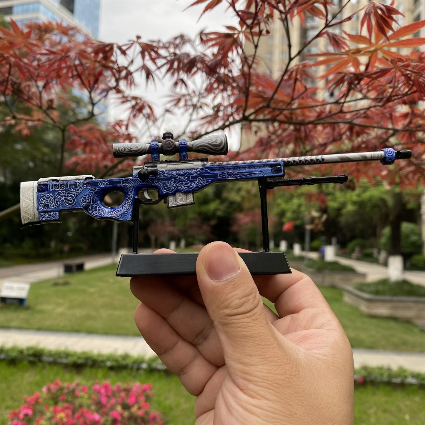 Metal CS Dragon Lore & Gungnir AWP Miniature