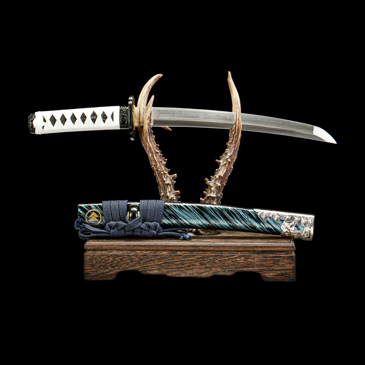 T10 Ghost Wolf Lord Jin Sakai Katana Tanto 2 in 1 Set