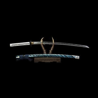 T10 Ghost Wolf Lord Jin Sakai Katana Tanto 2 in 1 Set