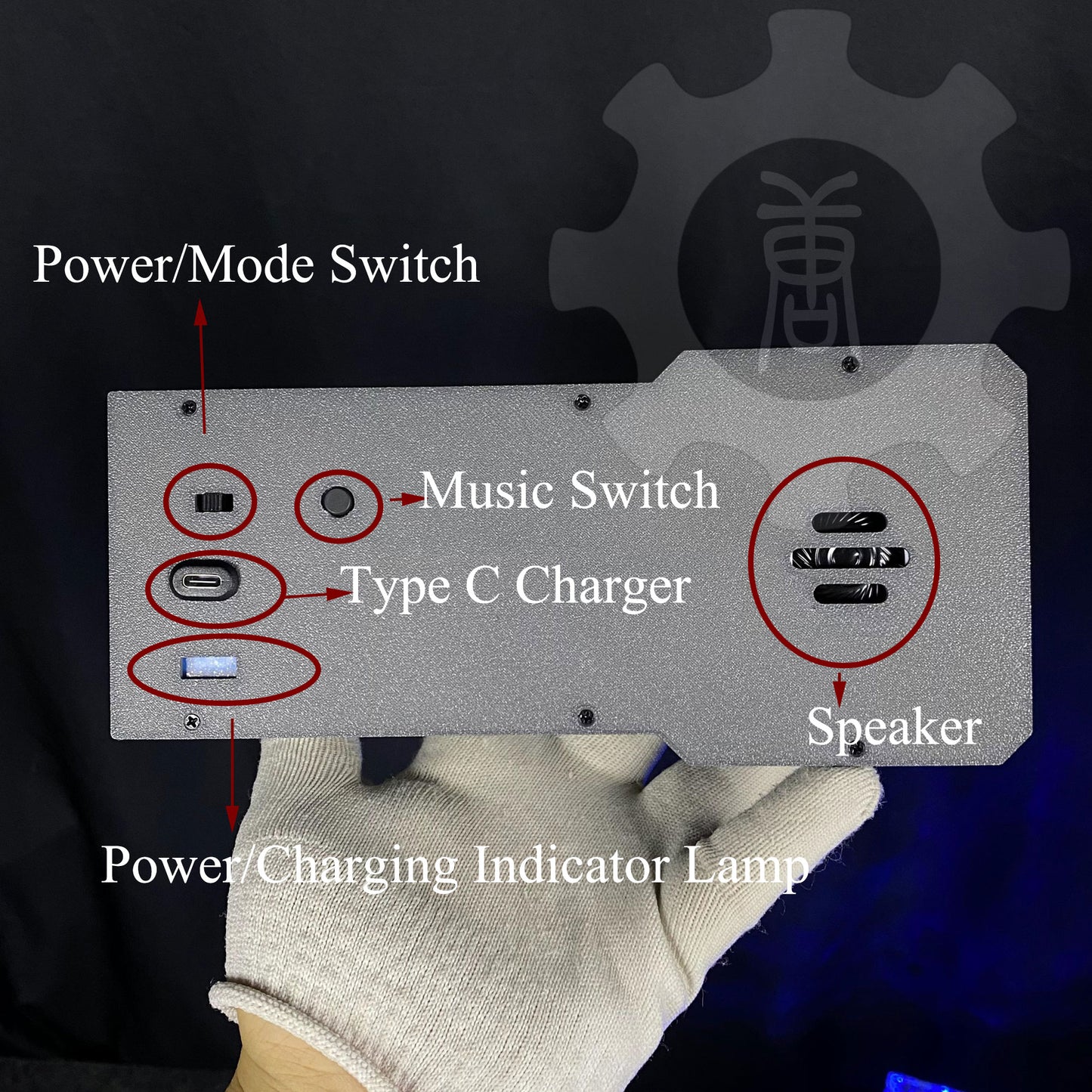 3D Printed RE3 Jill Valentine Health Condition Bar Status Screen