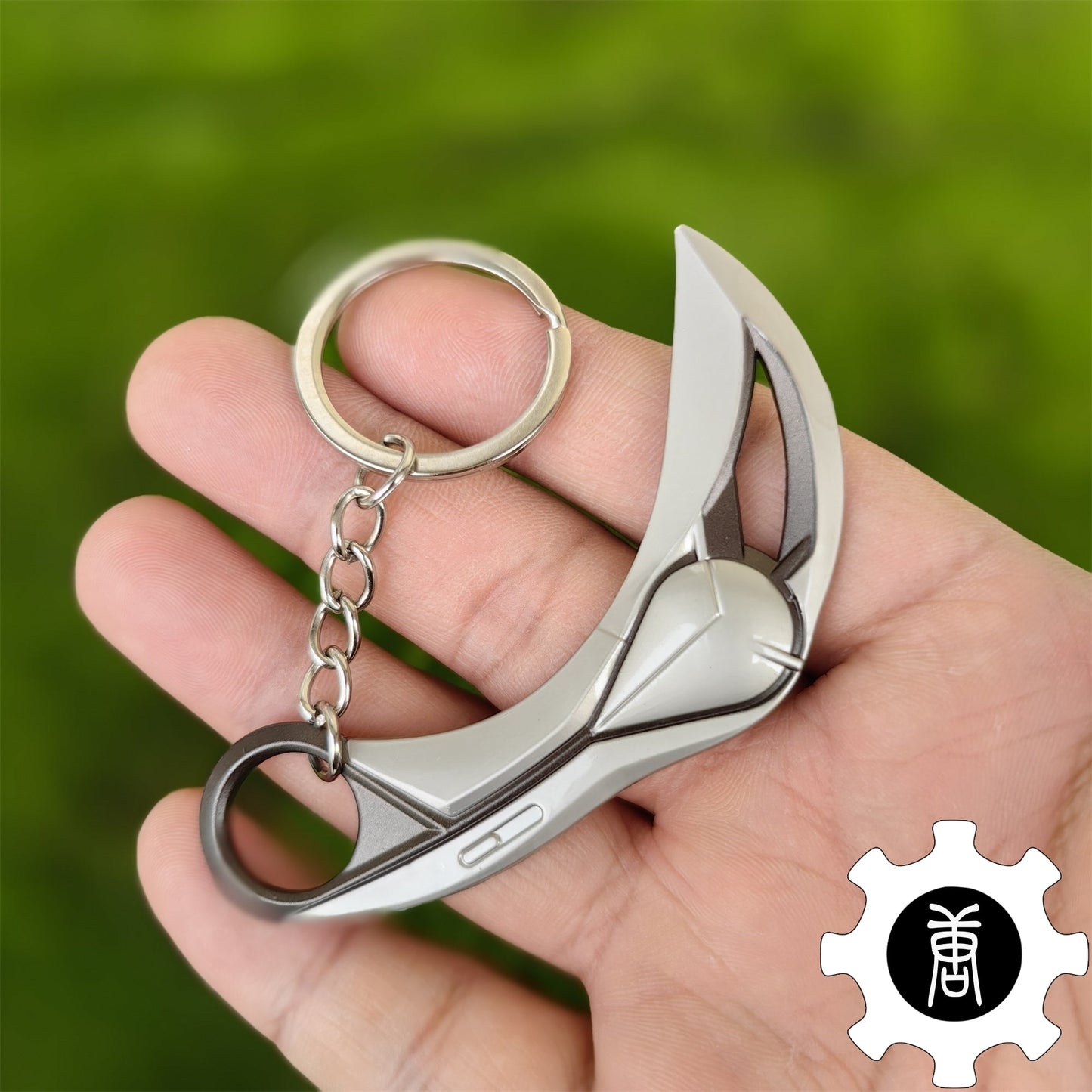 Ion Melee Weapon Skin Keychain Karambit Vandal Spectre Sheriff Operator Gun 5 In 1 Pack