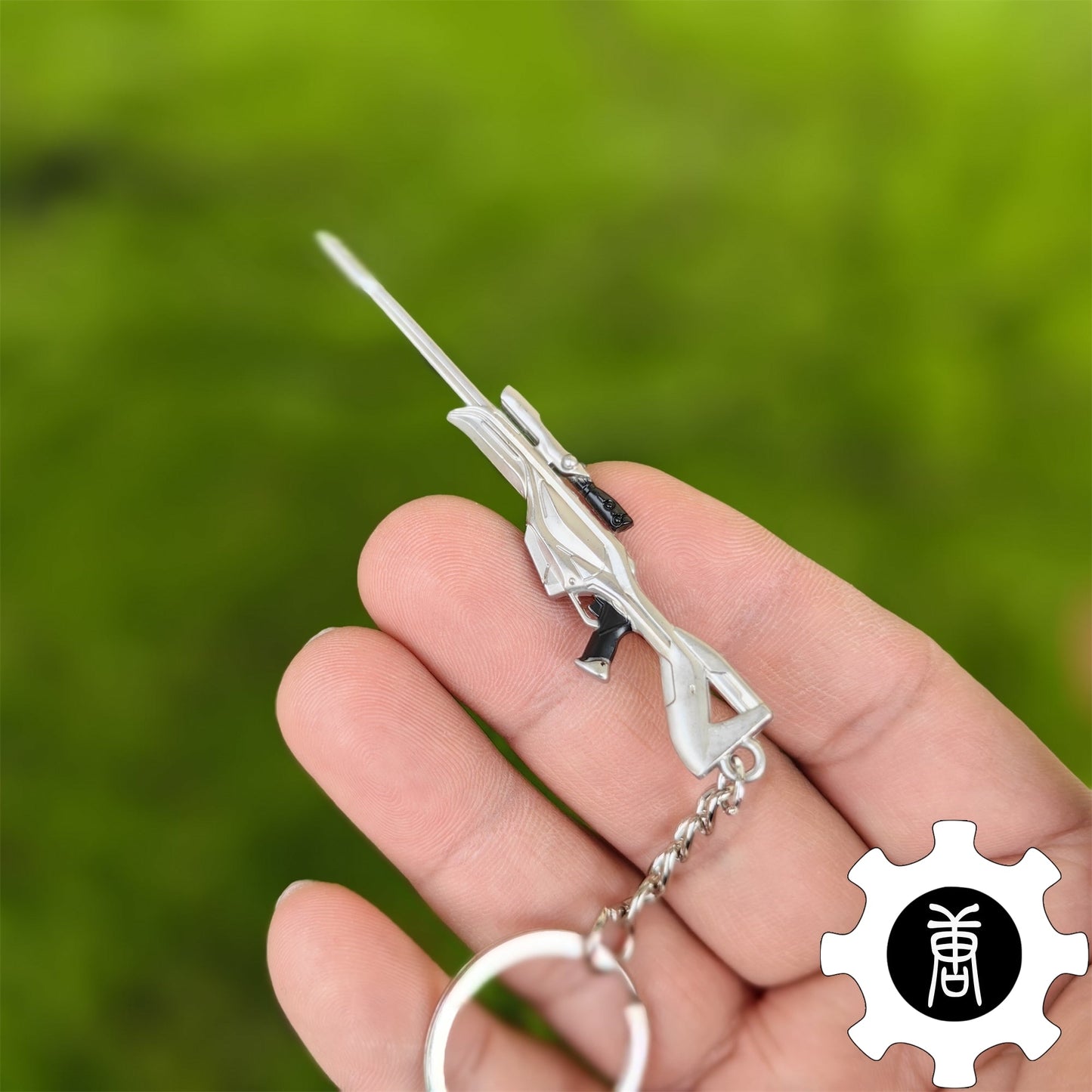 Ion Melee Weapon Skin Keychain Karambit Vandal Spectre Sheriff Operator Gun 5 In 1 Pack