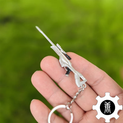 Ion Melee Weapon Skin Keychain Karambit Vandal Spectre Sheriff Operator Gun 5 In 1 Pack