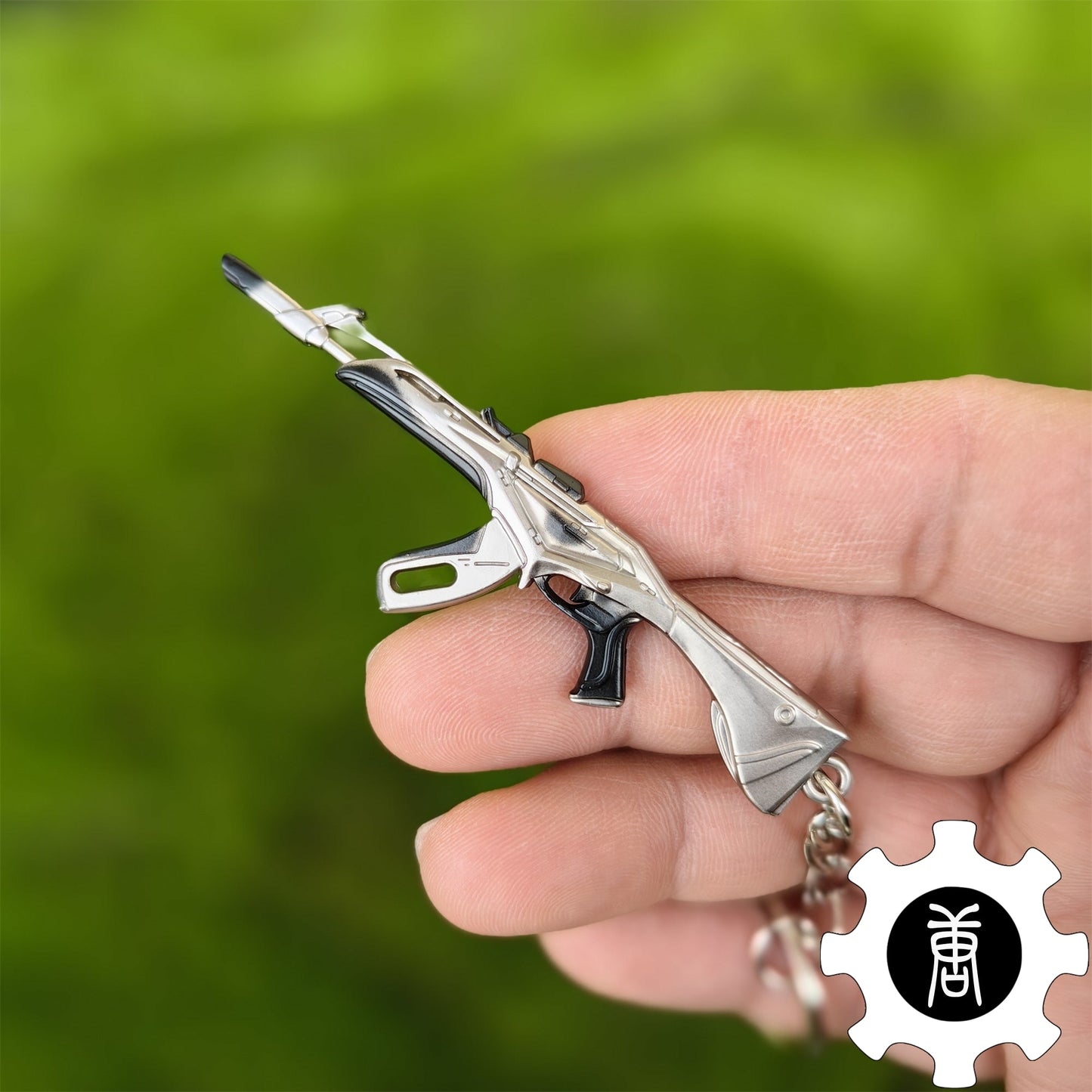 Ion Melee Weapon Skin Keychain Karambit Vandal Spectre Sheriff Operator Gun 5 In 1 Pack