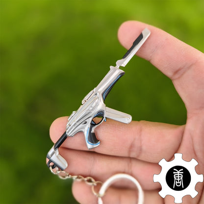 Ion Melee Weapon Skin Keychain Karambit Vandal Spectre Sheriff Operator Gun 5 In 1 Pack