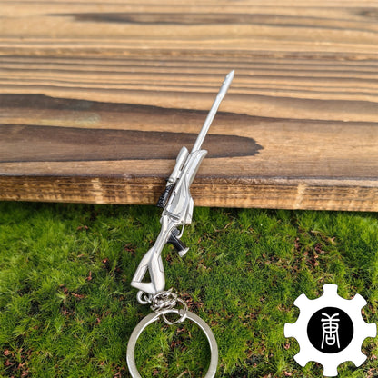 Ion Melee Weapon Skin Keychain Karambit Vandal Spectre Sheriff Operator Gun 5 In 1 Pack