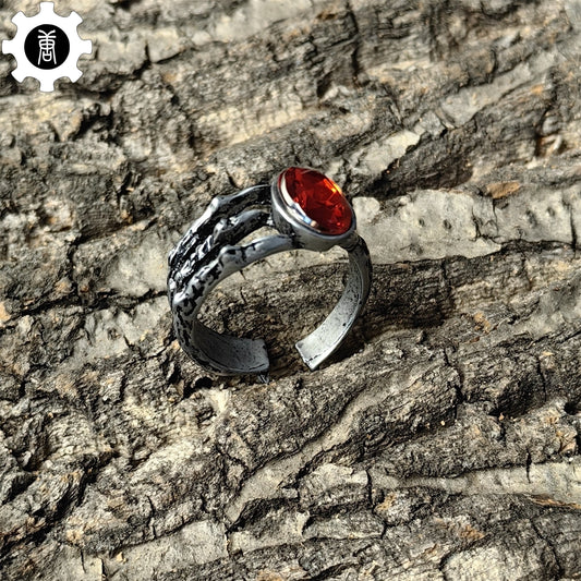 Alloy Fire Clutch Ring Open Ring Cool Gift