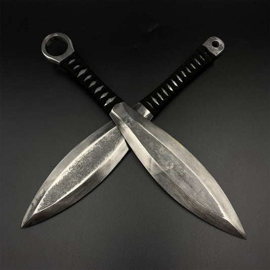 Hand-Forged Prime Steel Japanese Traditional Ninja Kunai