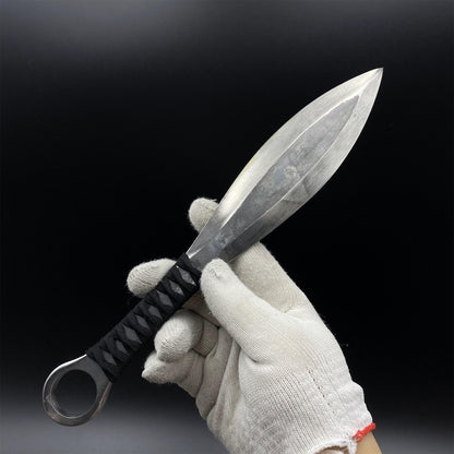 Hand-Forged Prime Steel Japanese Traditional Ninja Kunai