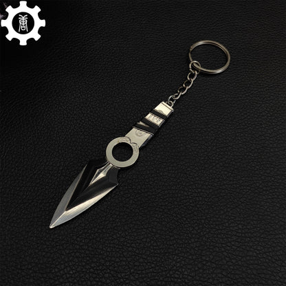 Mini Jett Kunai Metal Keychain