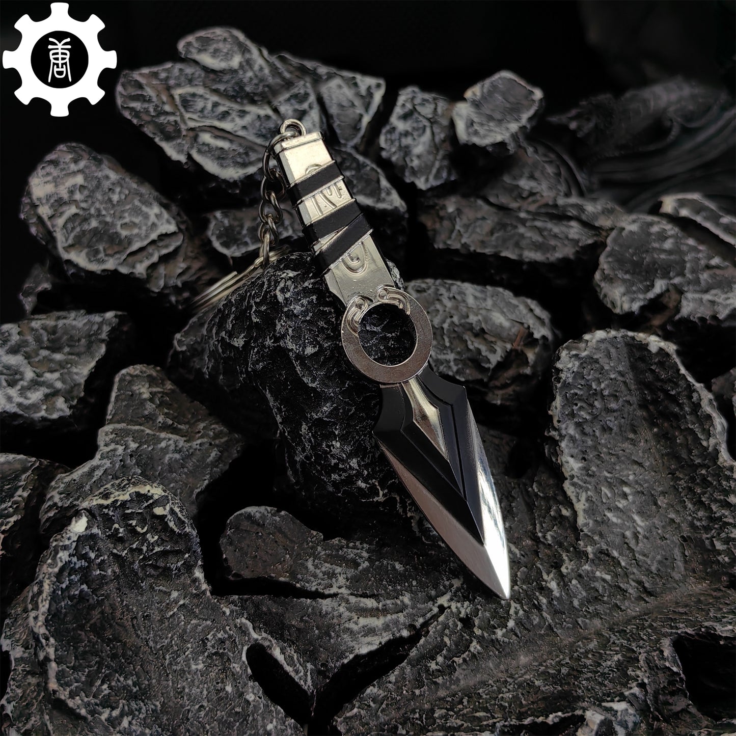 Mini Jett Kunai Metal Keychain