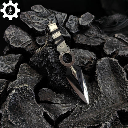 Mini Jett Kunai Metal Keychain