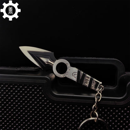 Mini Jett Kunai Metal Keychain