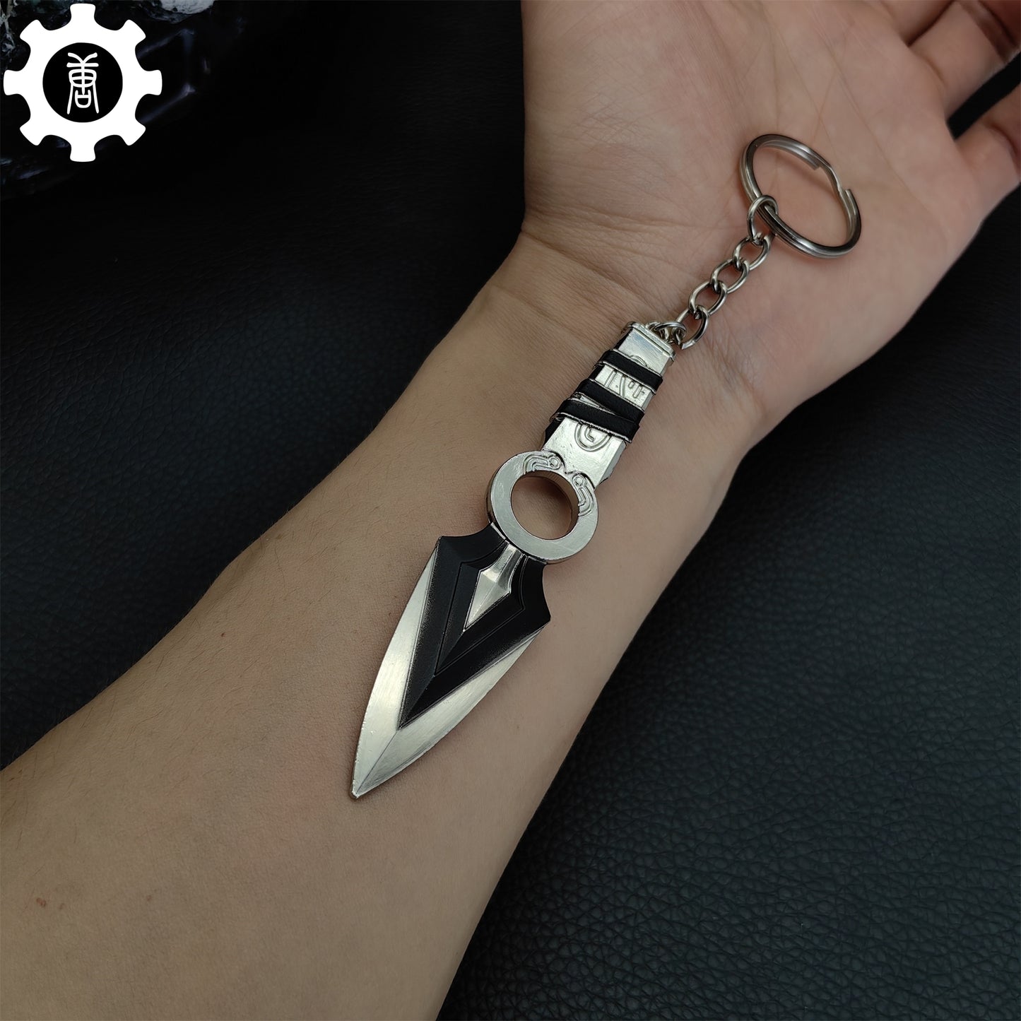 Mini Jett Kunai Metal Keychain