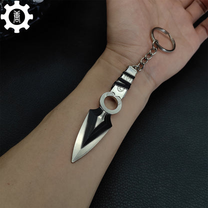 Mini Jett Kunai Metal Keychain