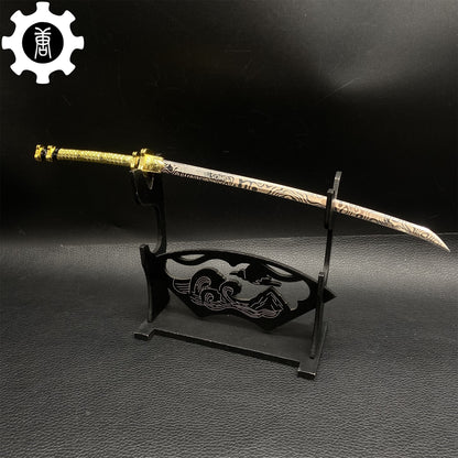 Hot Game TCGR Mini Katanas Metal Replica 8 Options