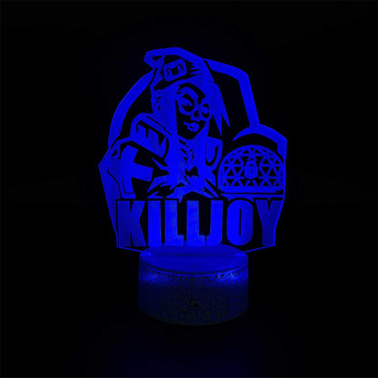 Customized Val Characters 3D Night Lamp