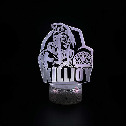 Customized Val Characters 3D Night Lamp