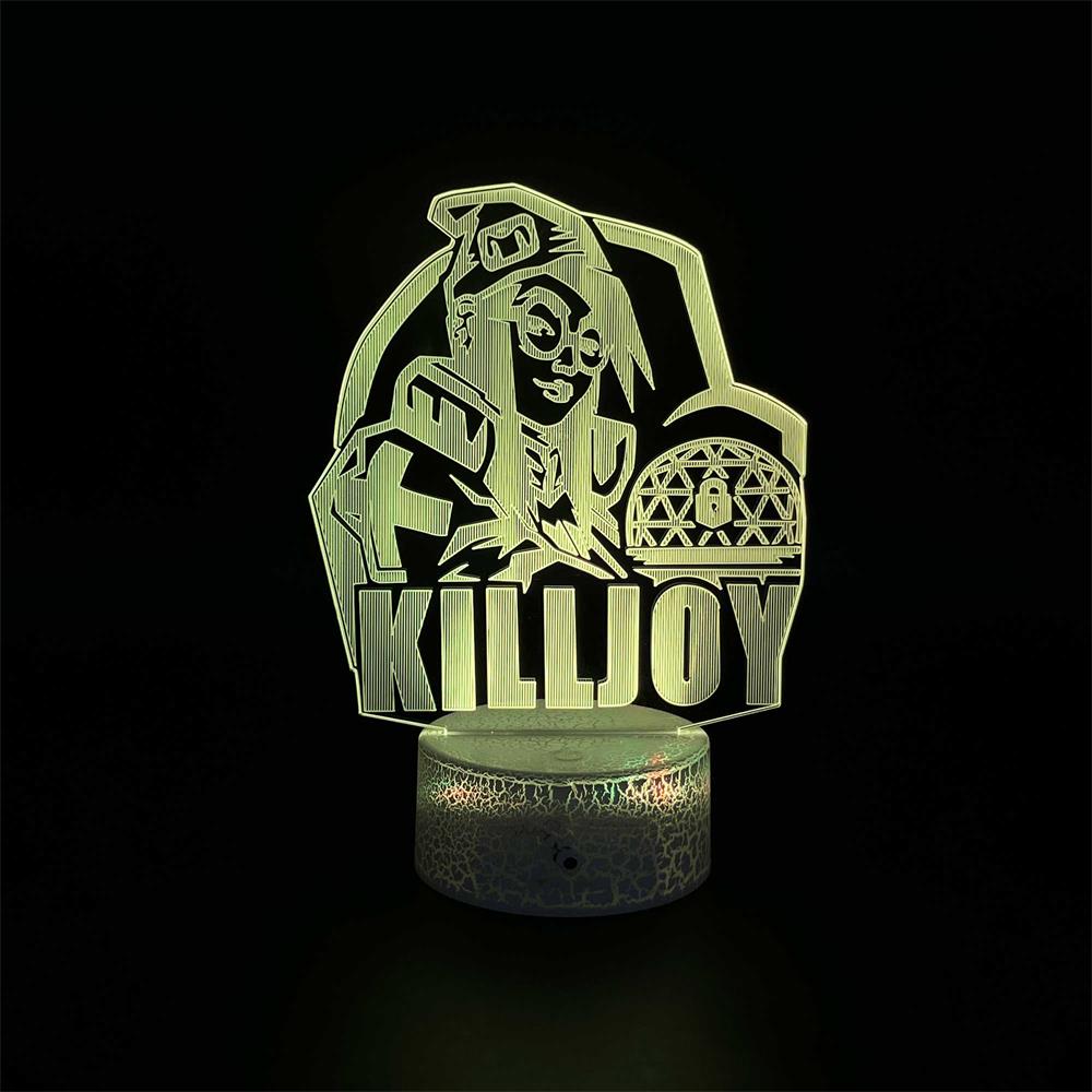 Customized Val Characters 3D Night Lamp