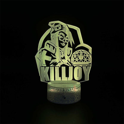 Customized Val Characters 3D Night Lamp