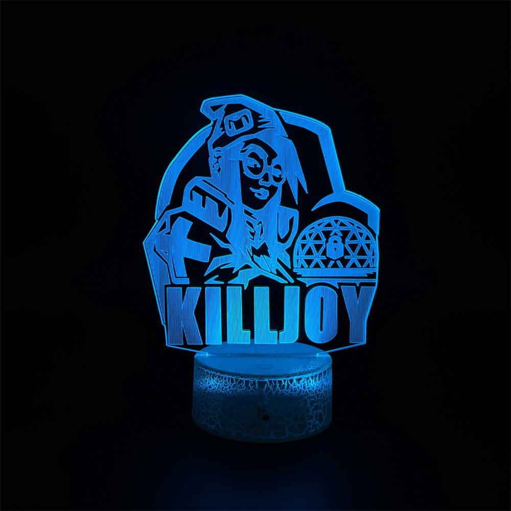 Customized Val Characters 3D Night Lamp
