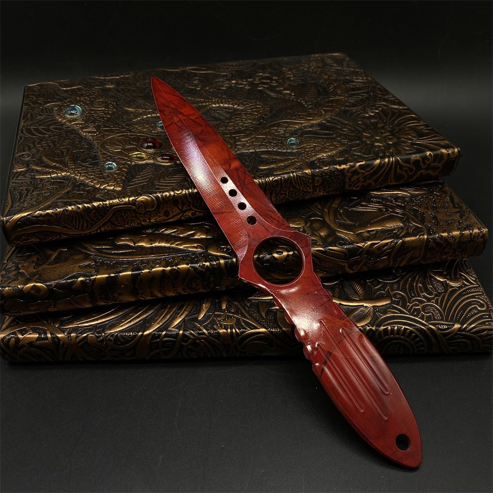 Metal Skeleton Knife Stainless Blunt Blade 20cm/7.8''