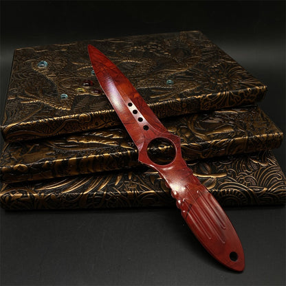 Metal Skeleton Knife Stainless Blunt Blade 20cm/7.8''