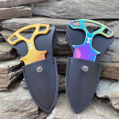 Fade Case Hardened Shadow Daggers Blunt Blade Replica For Collection