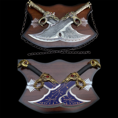 Blades of Chaos Life-size Metal Replica