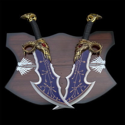 Blades of Chaos Life-size Metal Replica