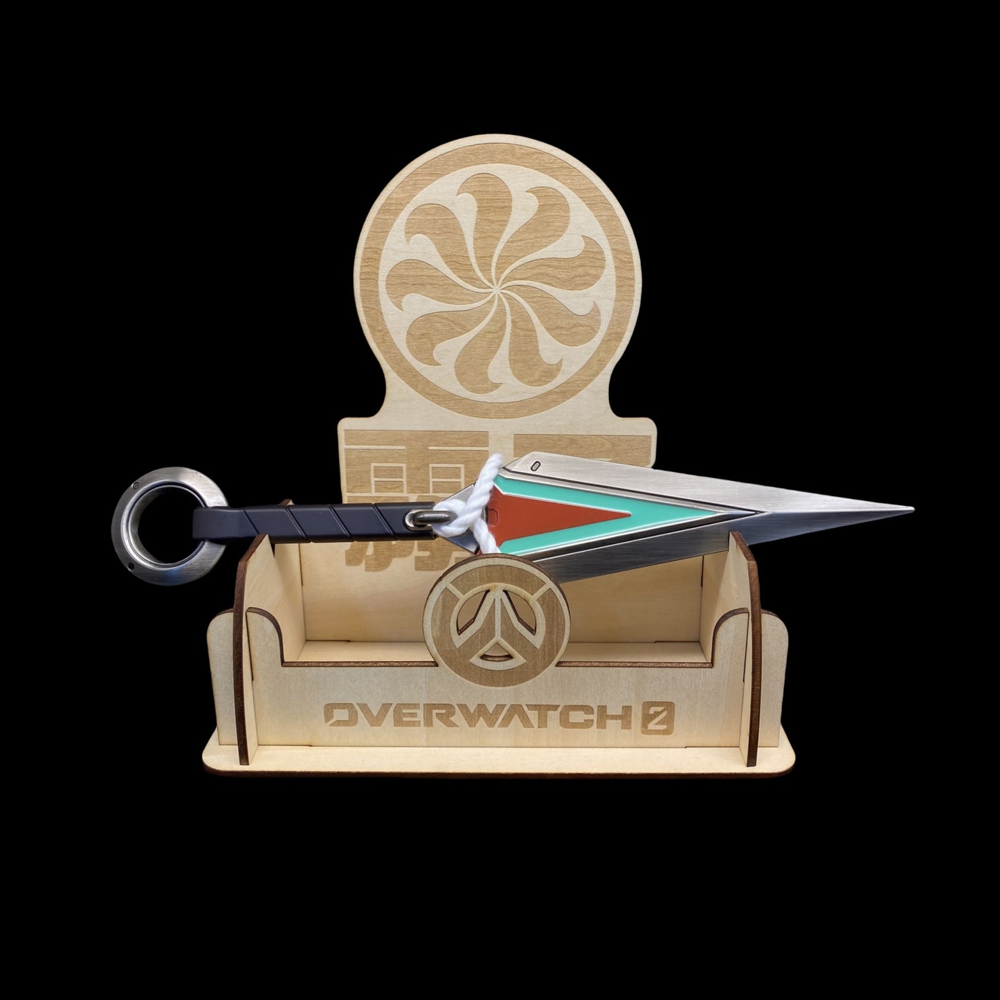 IRL OW2 Kiriko Kunai Metal Replica-Blunt Blade Version