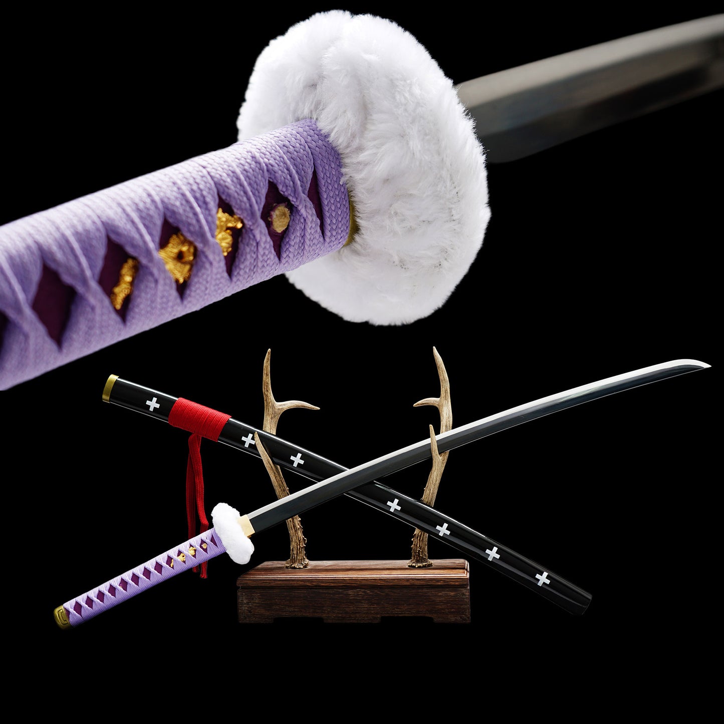 Trafalgar Law Kikoku Sword Samurai Katana For Collection