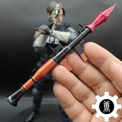 Re4 Weapon Case Leon S Kennedy Metal Mini Weapon Suitcase 11 in 1