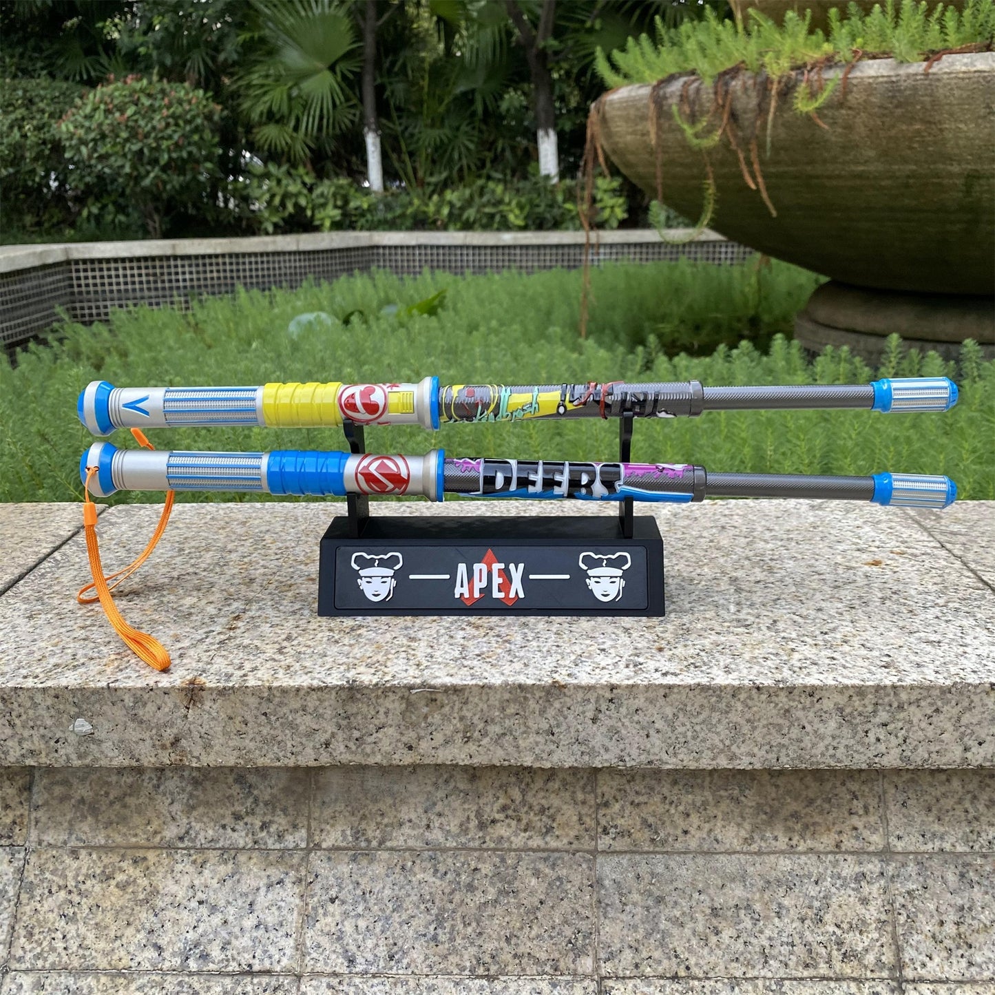 Life-size Lifeline Heirloom Shock Sticks Metal Replica