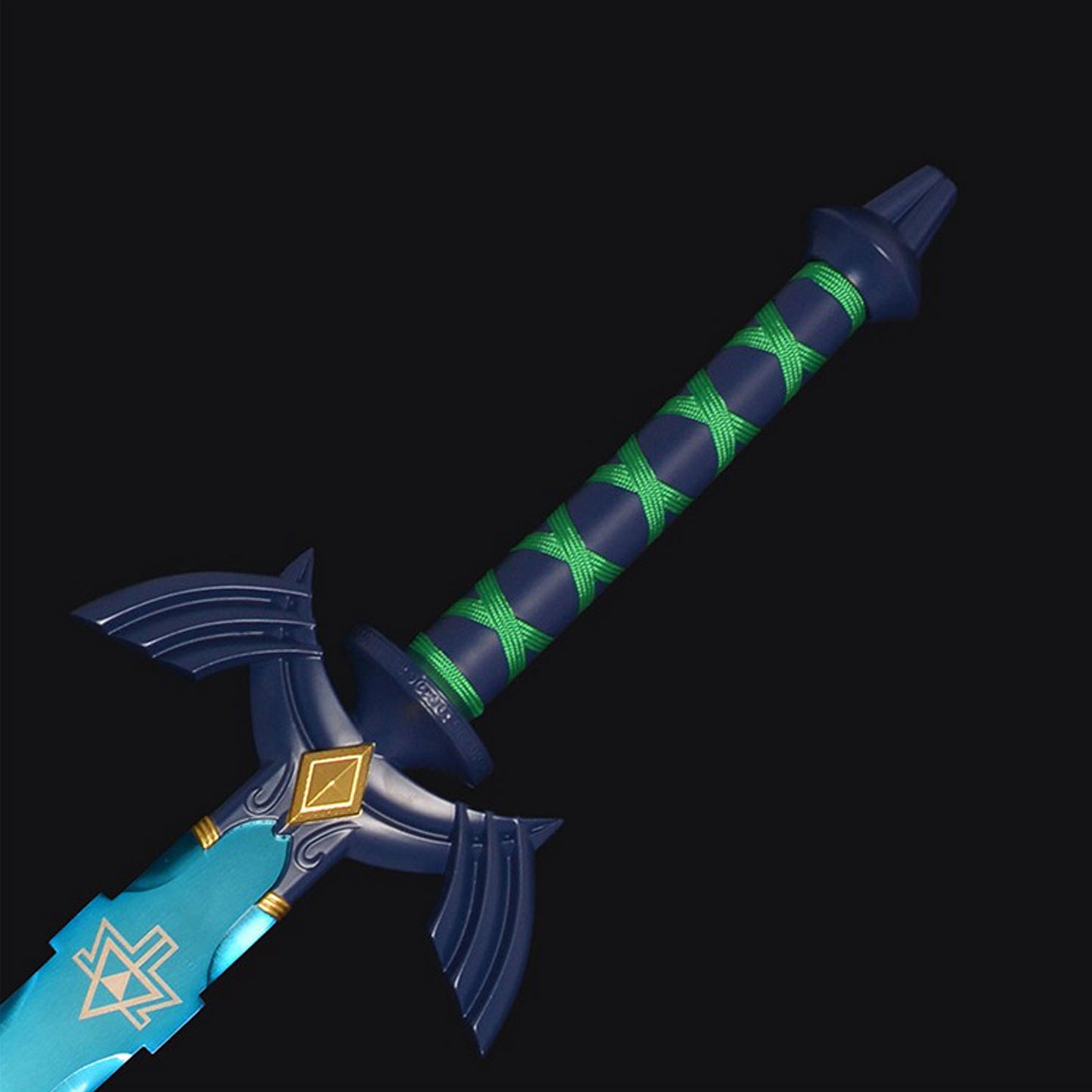 Link Master Sword Blue Blade Metal Replica Cosplay Prop