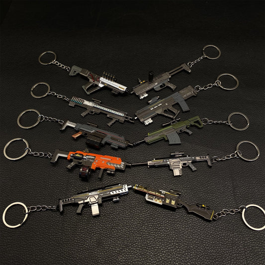 HD2 Gun Keychain Fantastic Charm 10 in 1 Pack