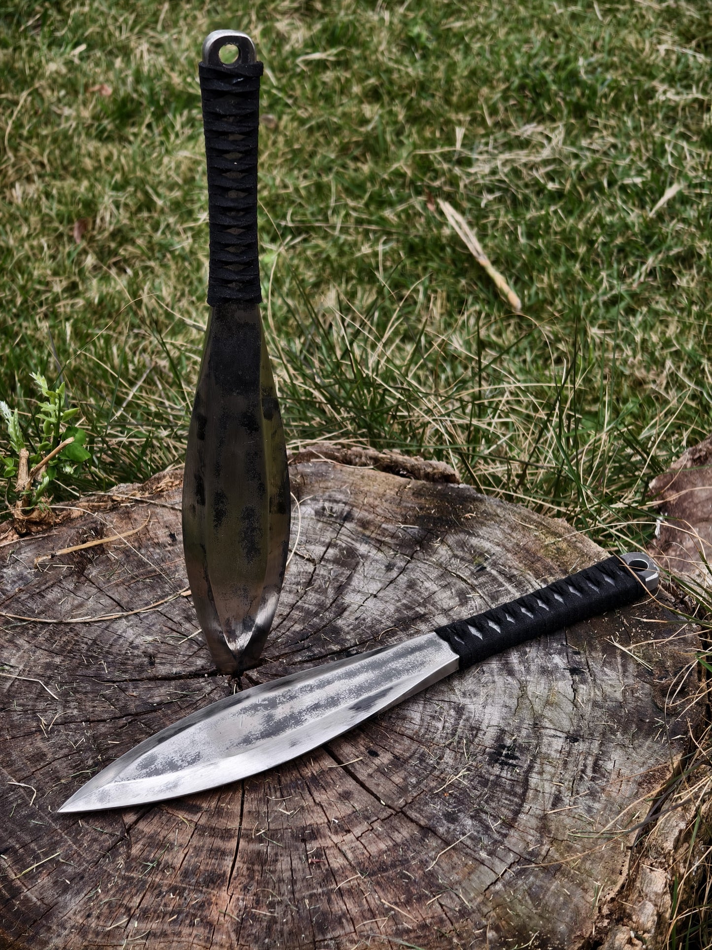 Hand-Forged Prime Steel Japanese Traditional Ninja Kunai
