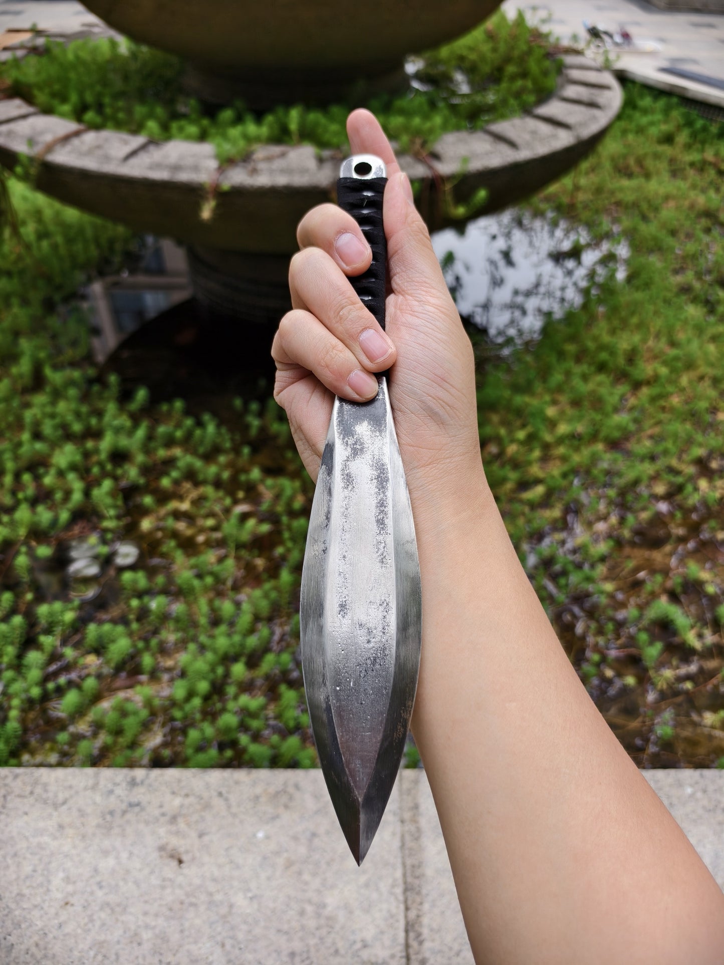 Hand-Forged Prime Steel Japanese Traditional Ninja Kunai