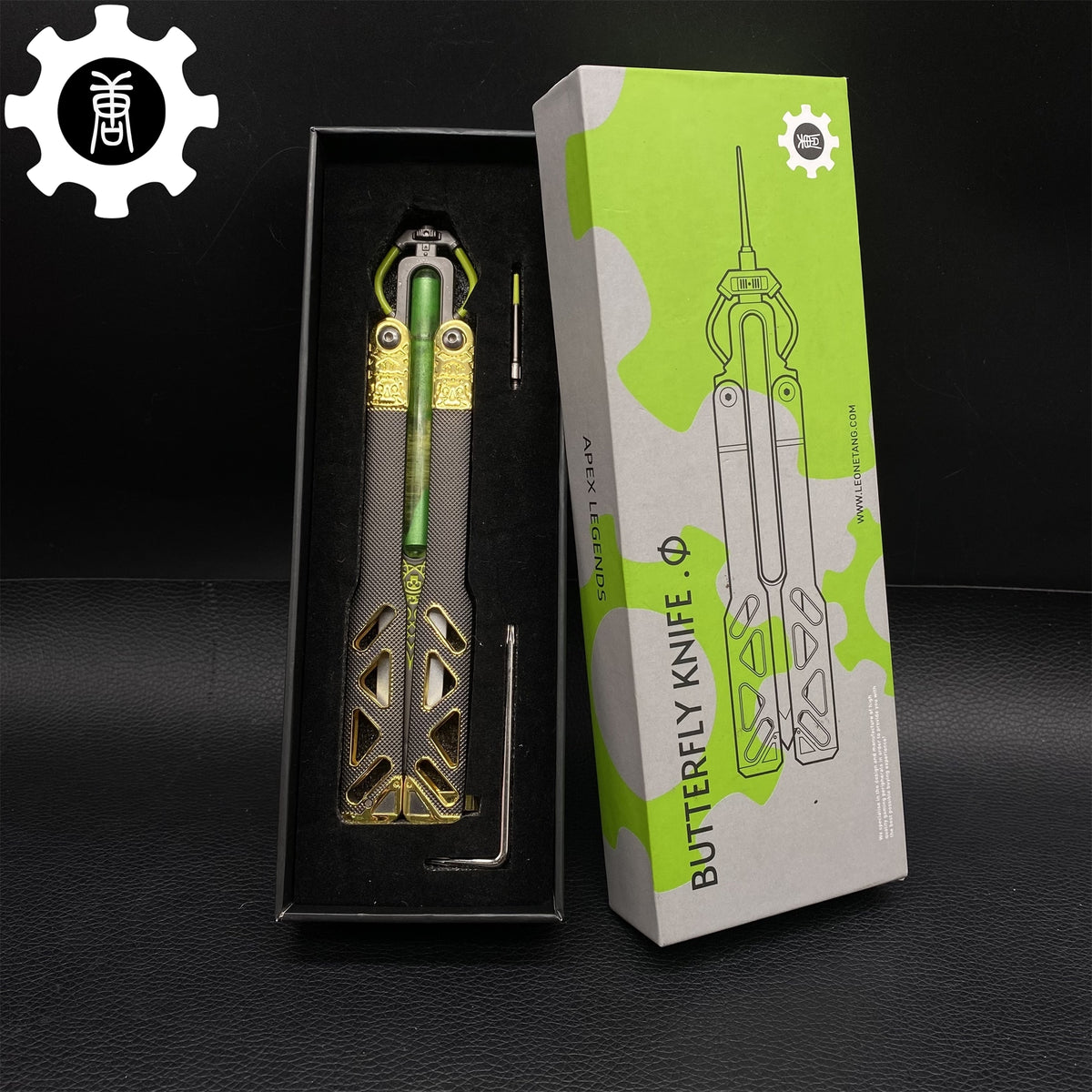 Octane Heirloom Real Liquid Tube Craft Balisong Metal Replica V3 ...