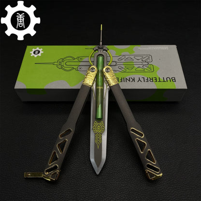 2nd Octane Balisong Metal Model-Octane Heirloom Replica