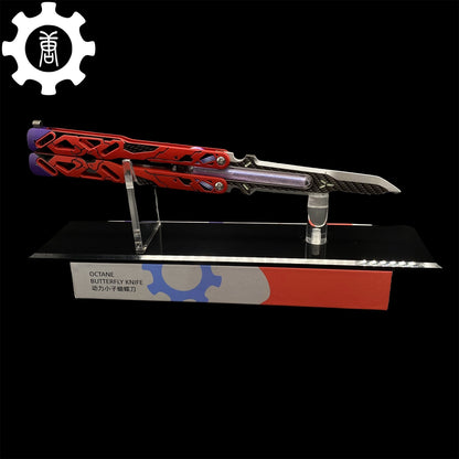 Octane Heirloom Recolor Replica-Octane Balisong Prototype Prop
